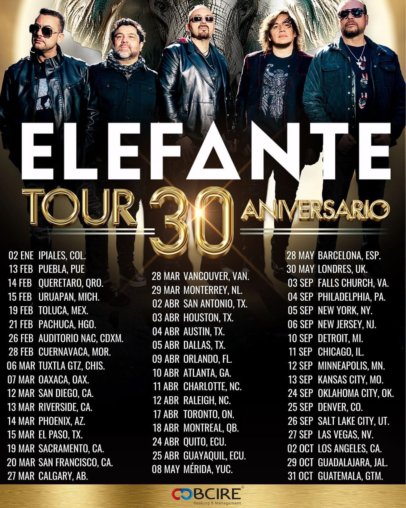 elefante tour