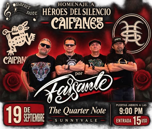 HOMENAJE A HÉROES DEL SILENCIO Y CAIFANES