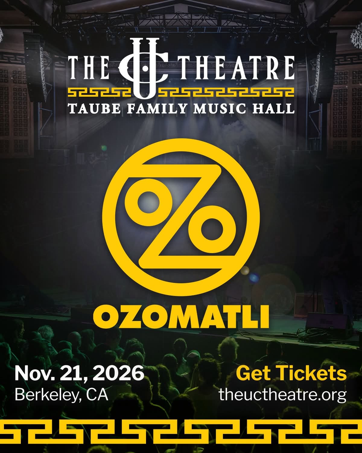 Flyer de Ozomatli